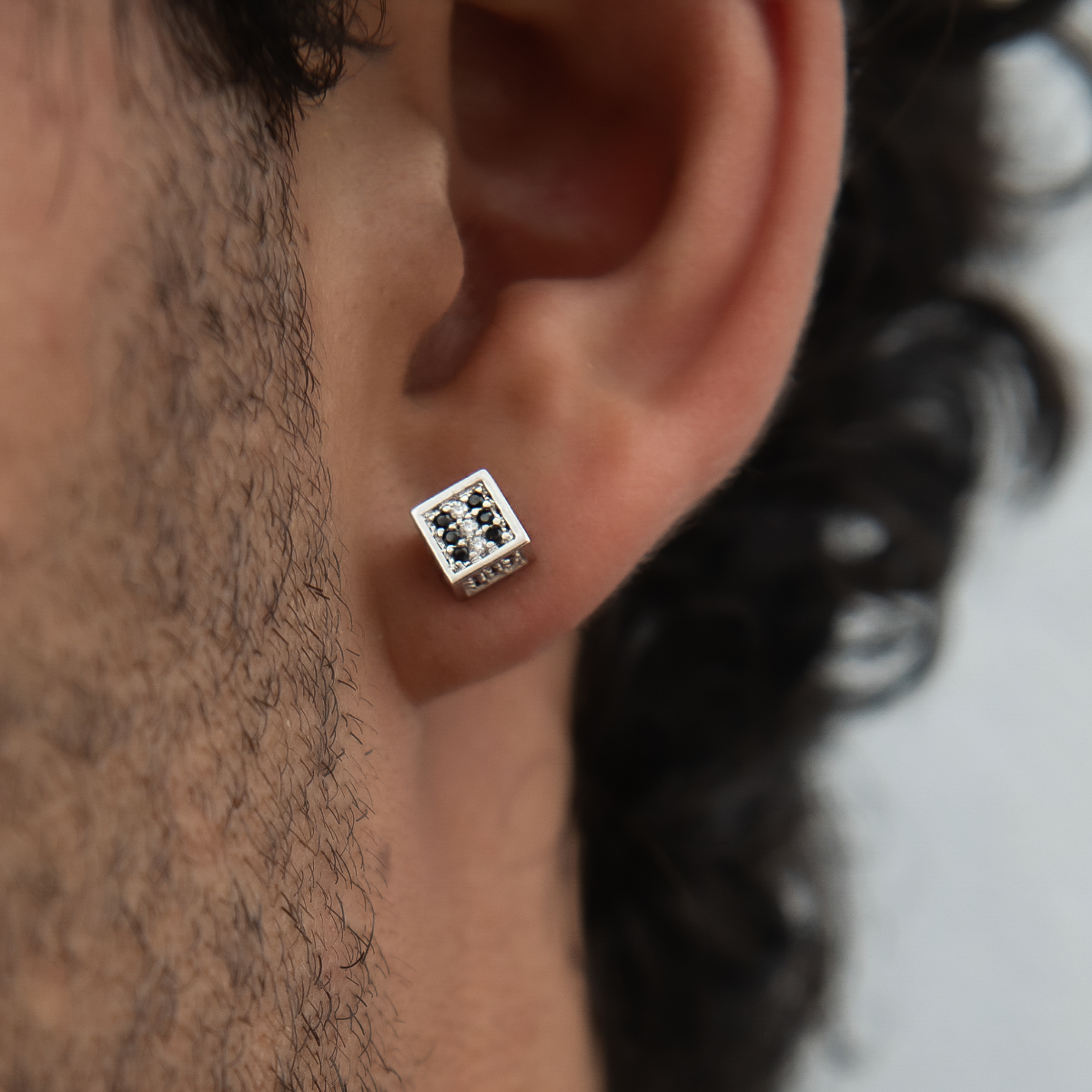 Dice Stud Earrings