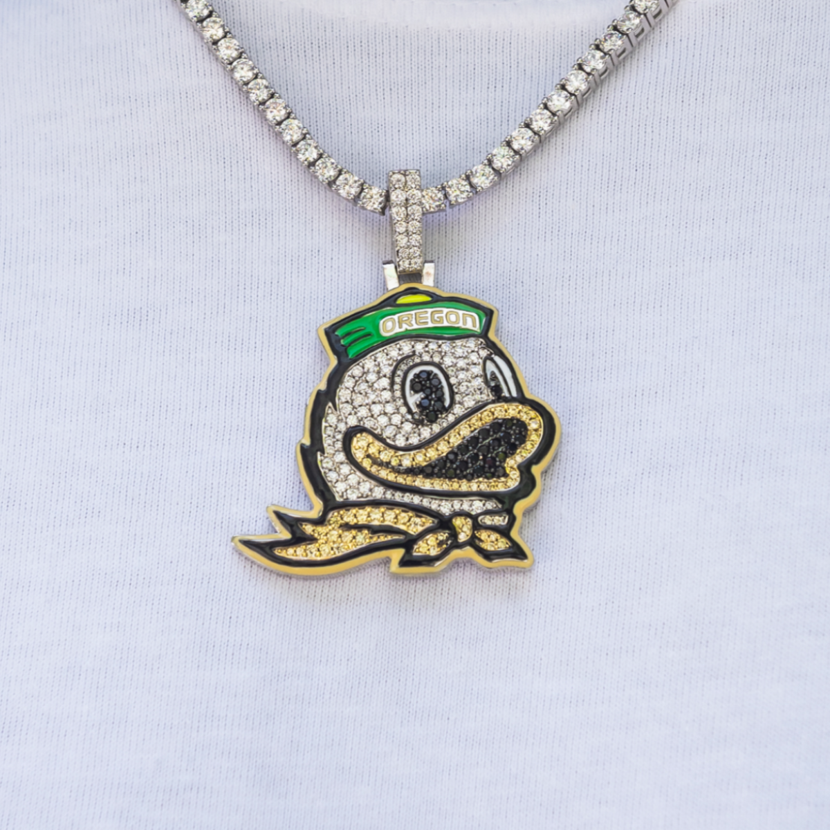 Oregon Ducks Official NCAA Mascot Pendant