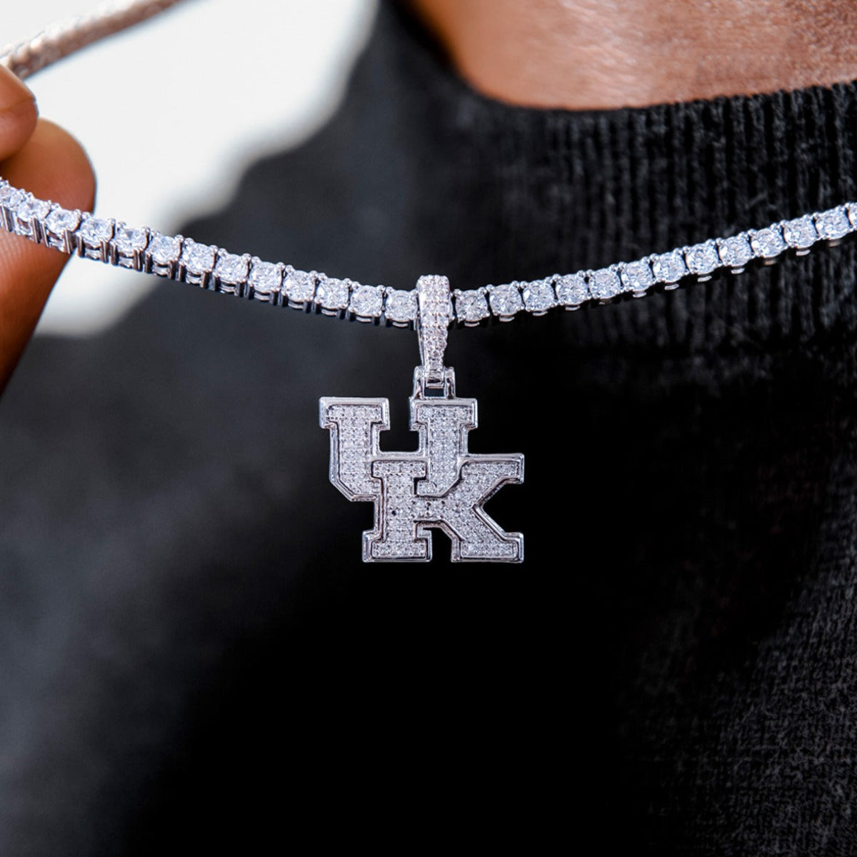 Kentucky Wildcats Official NCAA Micro Logo Pendant