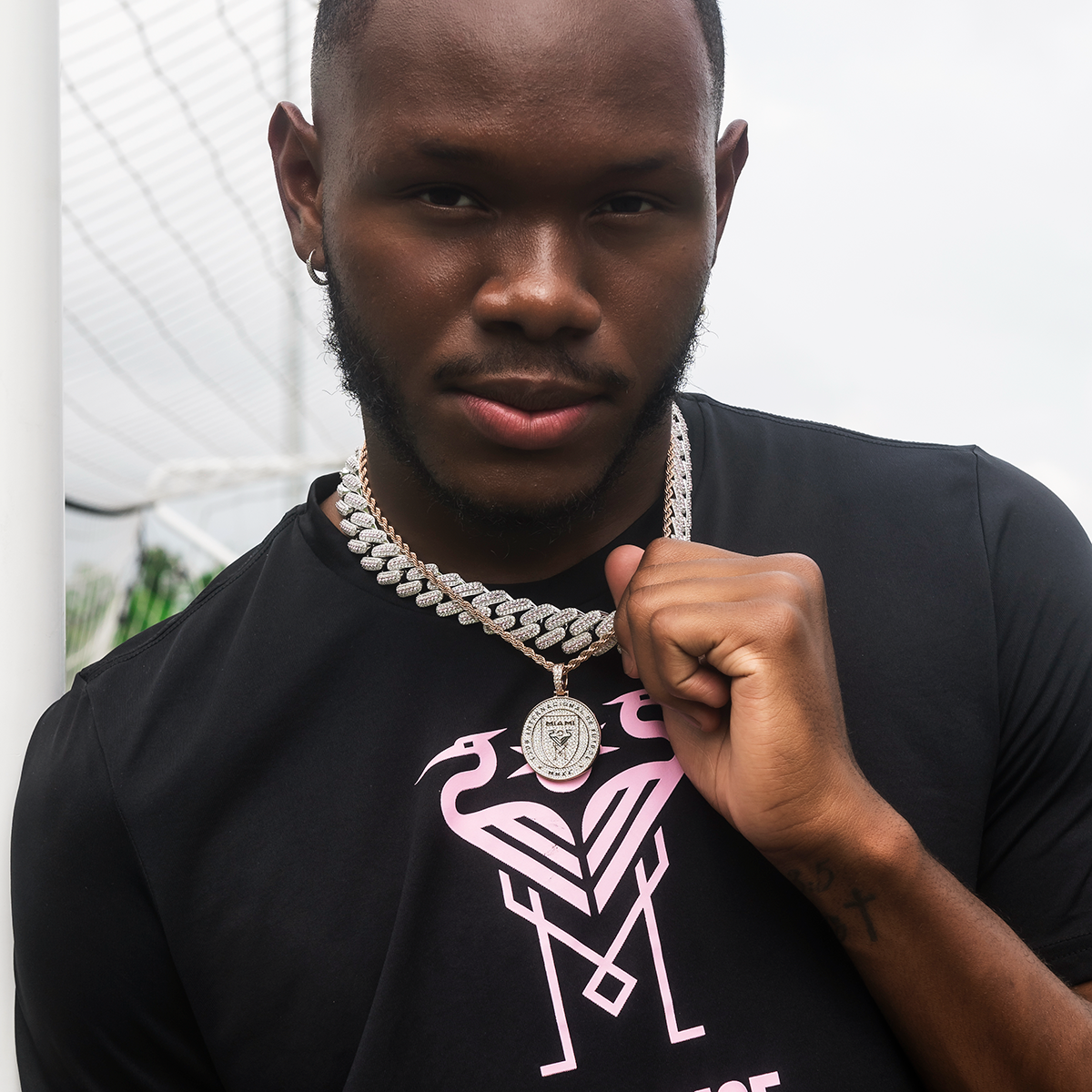 Inter Miami CF Official MLS Logo Pendant