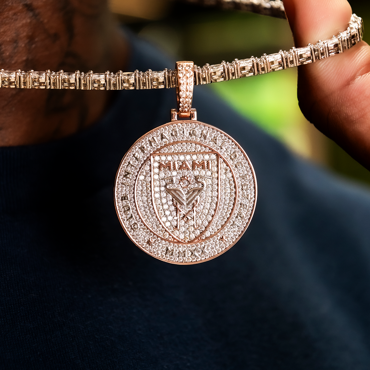 Inter Miami CF Official MLS Logo Pendant