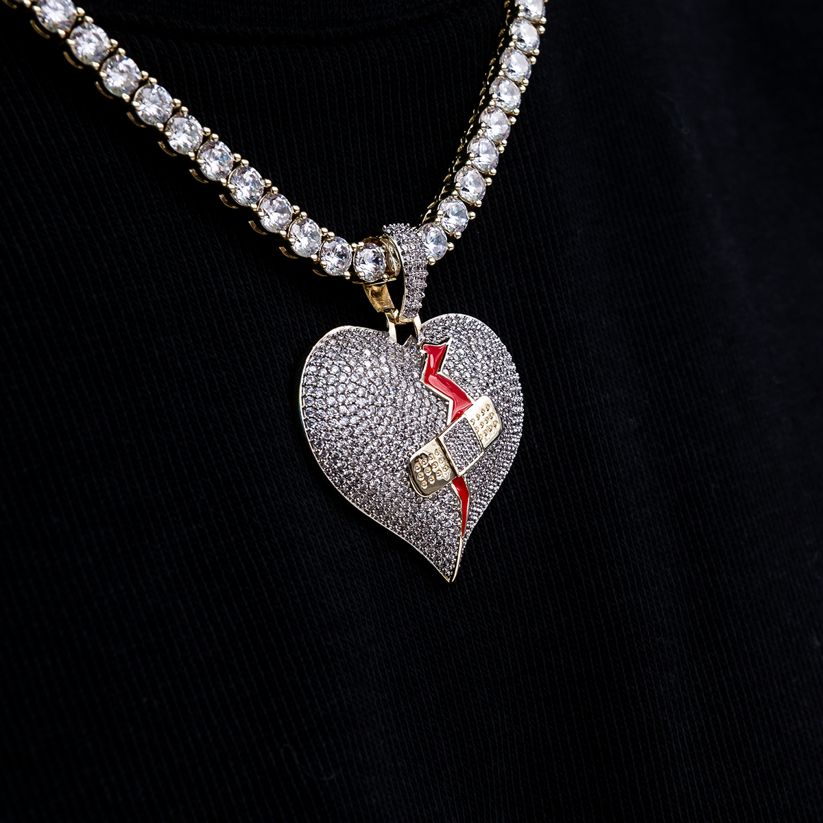 Scars Fade Broken Heart Pendant