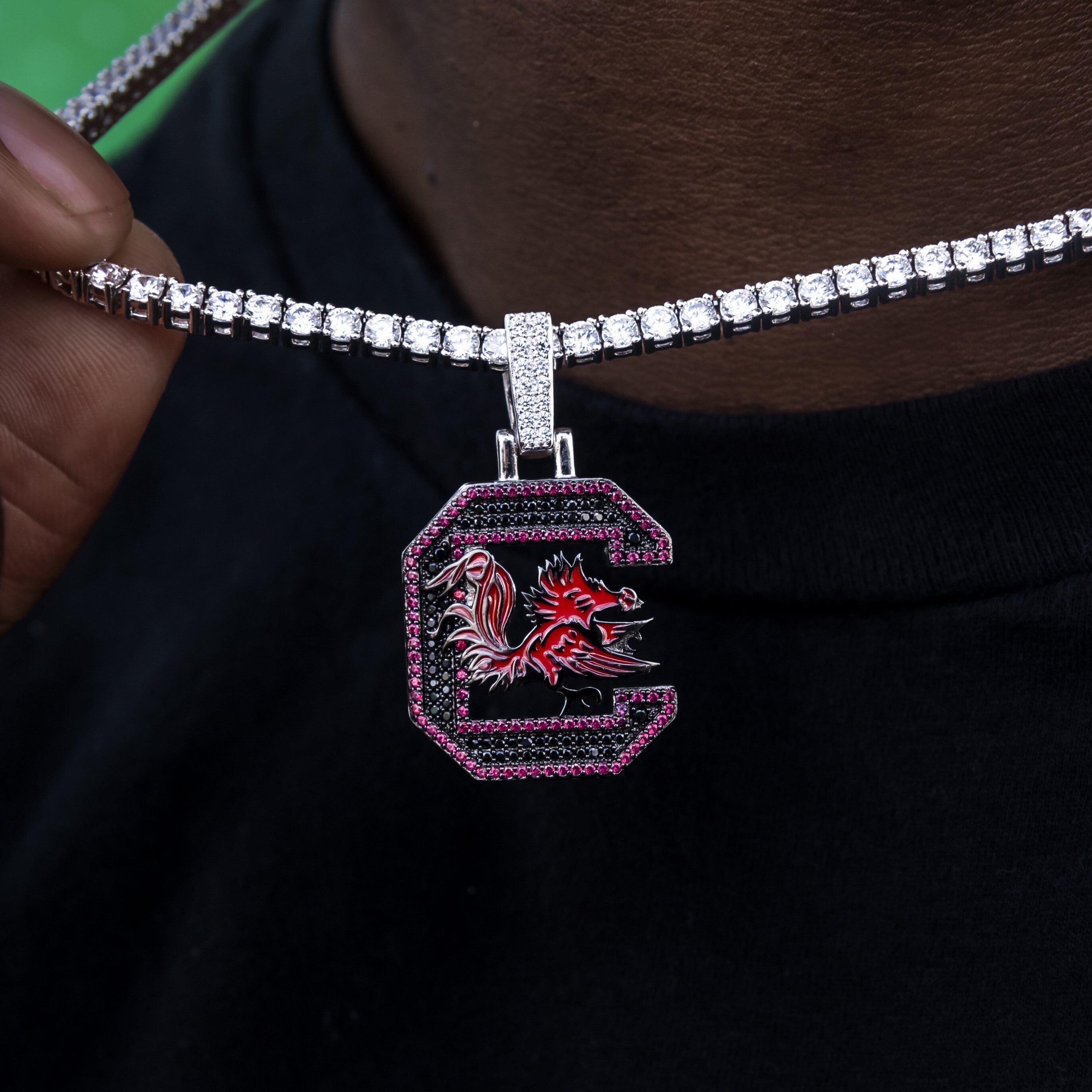 South Carolina Gamecocks Official NCAA Logo Pendant