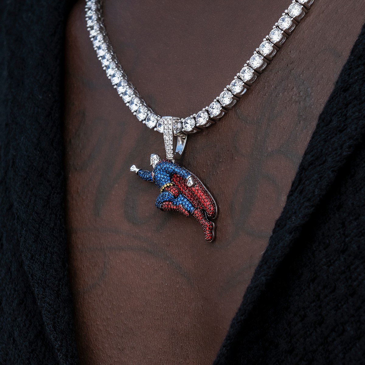 Official DC Comics Superman Full Body Pendant