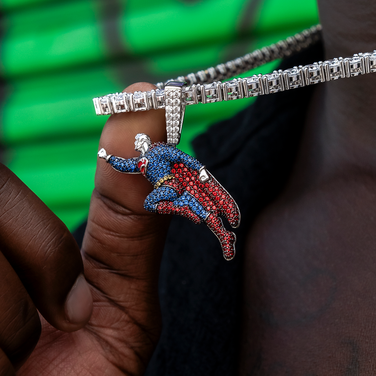 Official DC Comics Superman Full Body Pendant