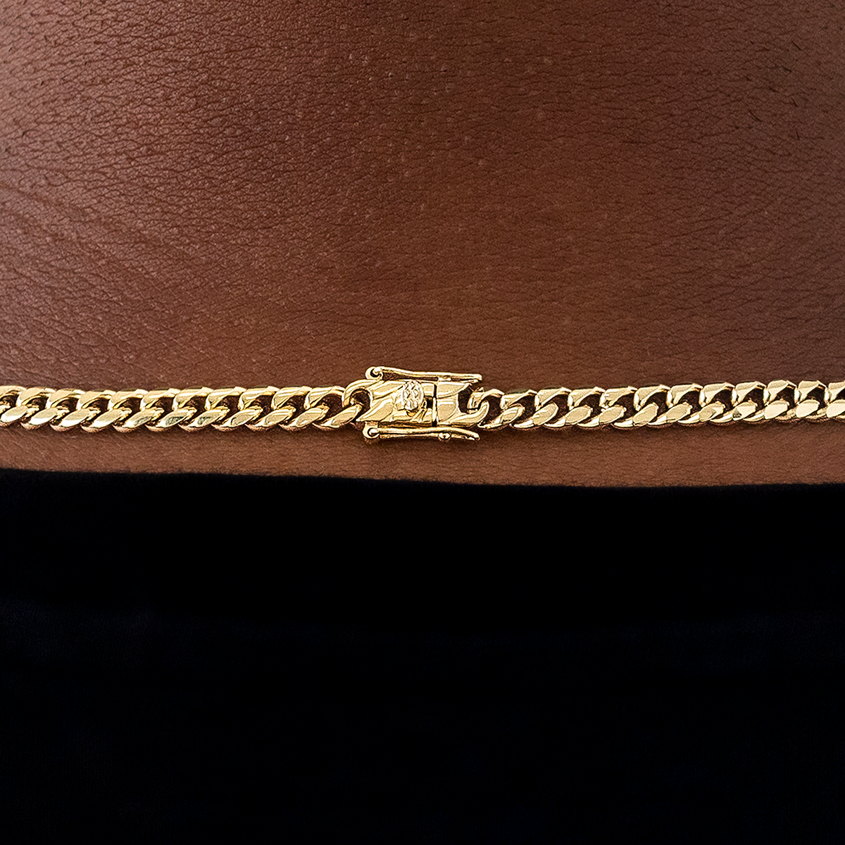 Cuban Link Chain in Yellow Gold - 5mm