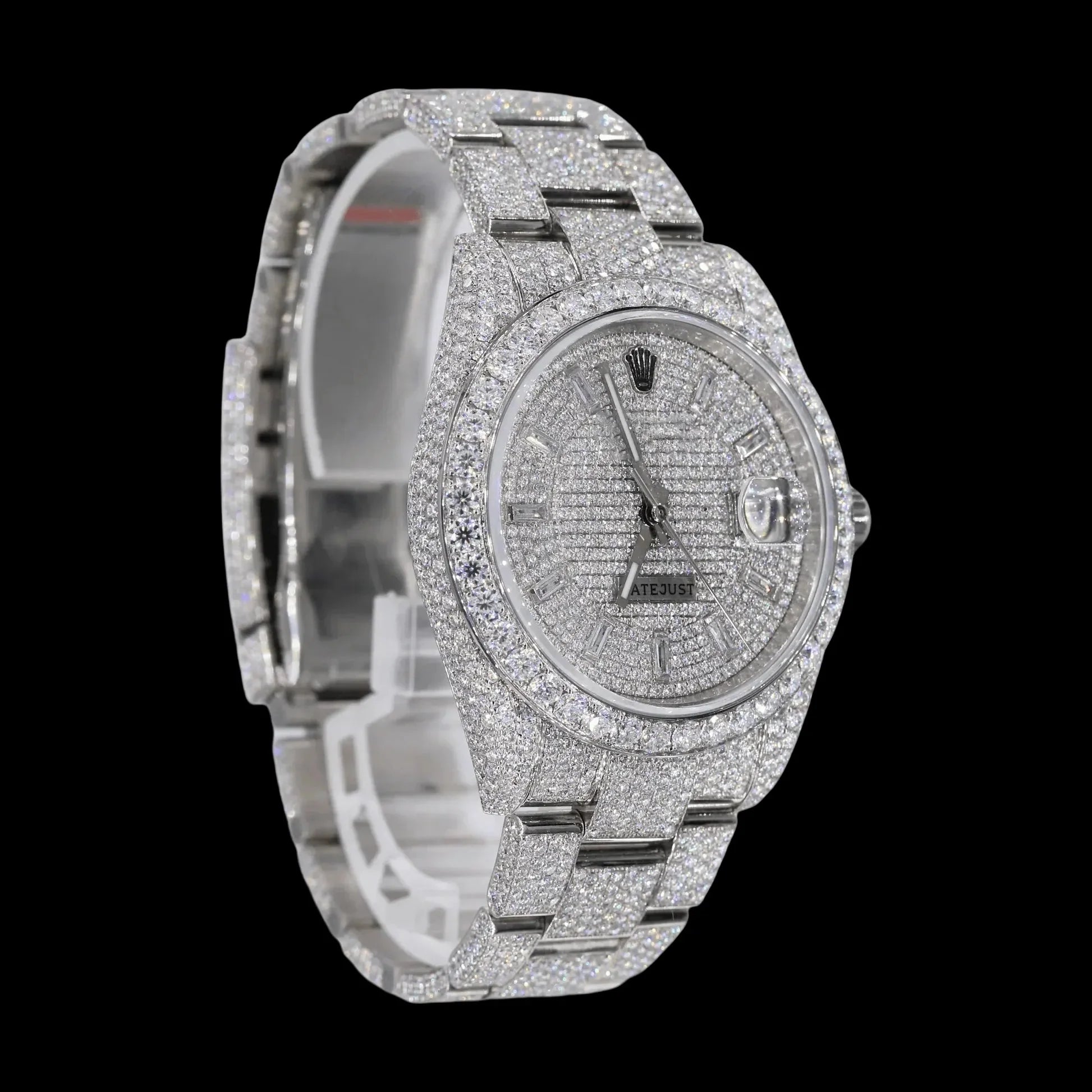 42MM Fully Iced Round Watch Era®316