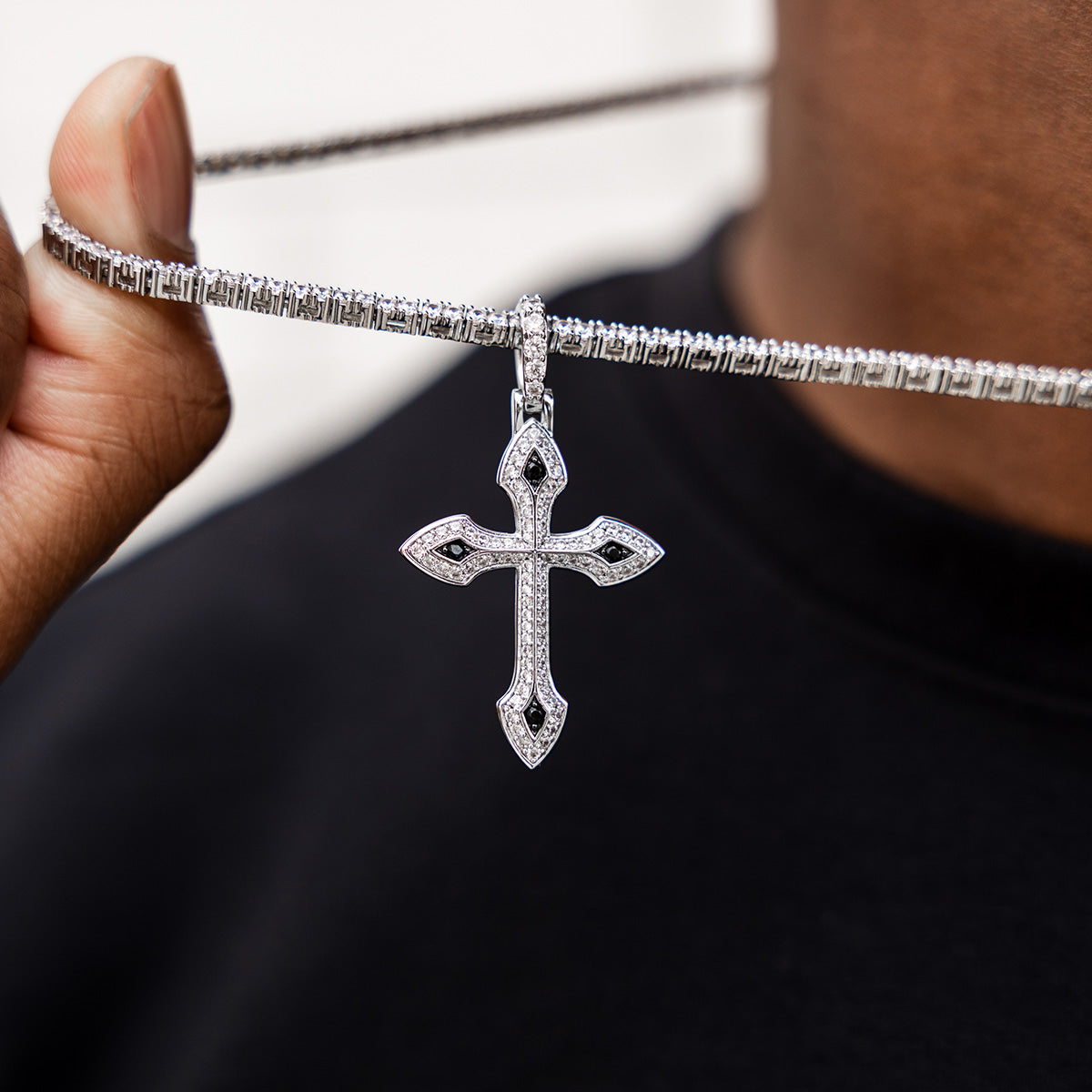 Black Stone Celtic Cross