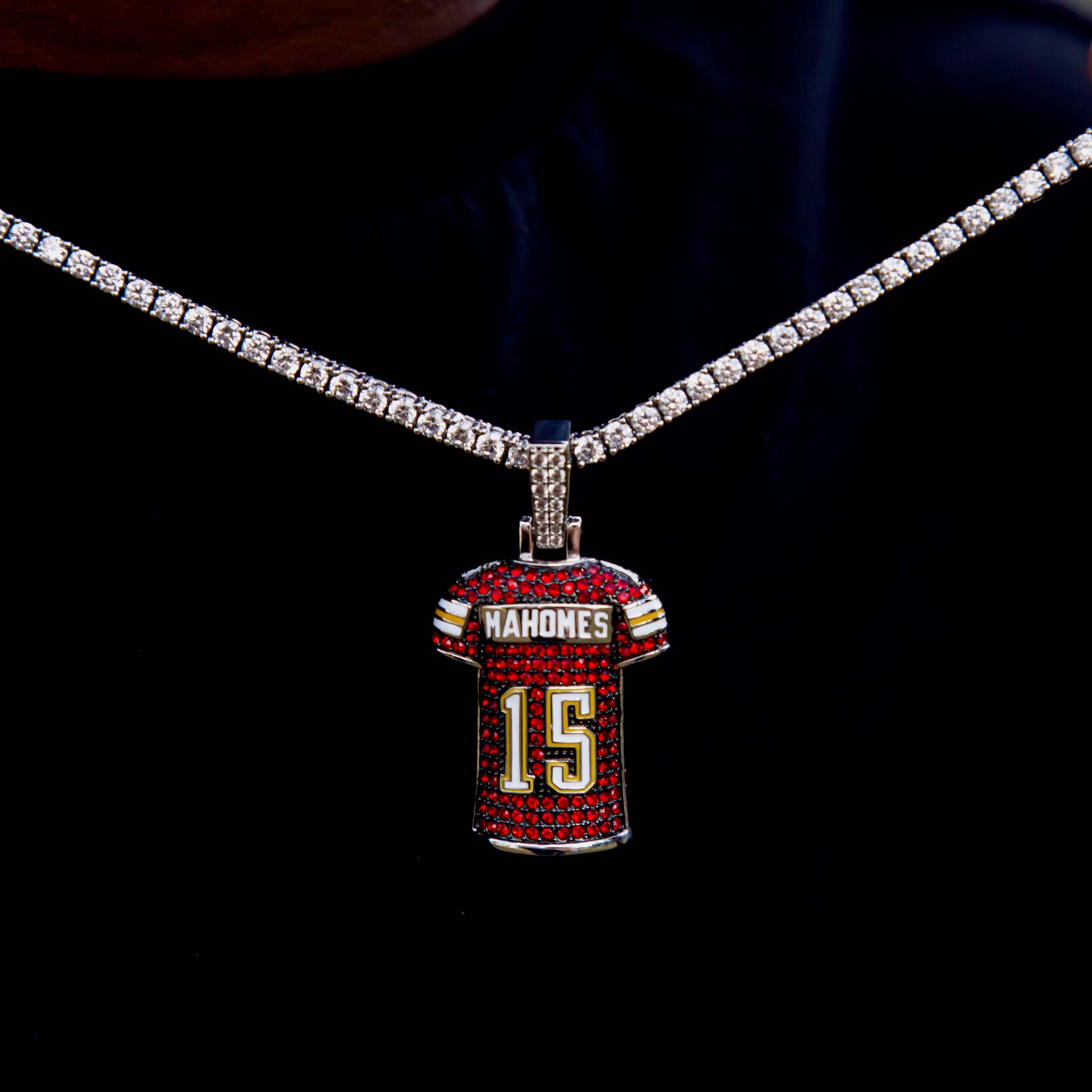 Kansas City Chiefs Patrick Mahomes Jersey Pendant