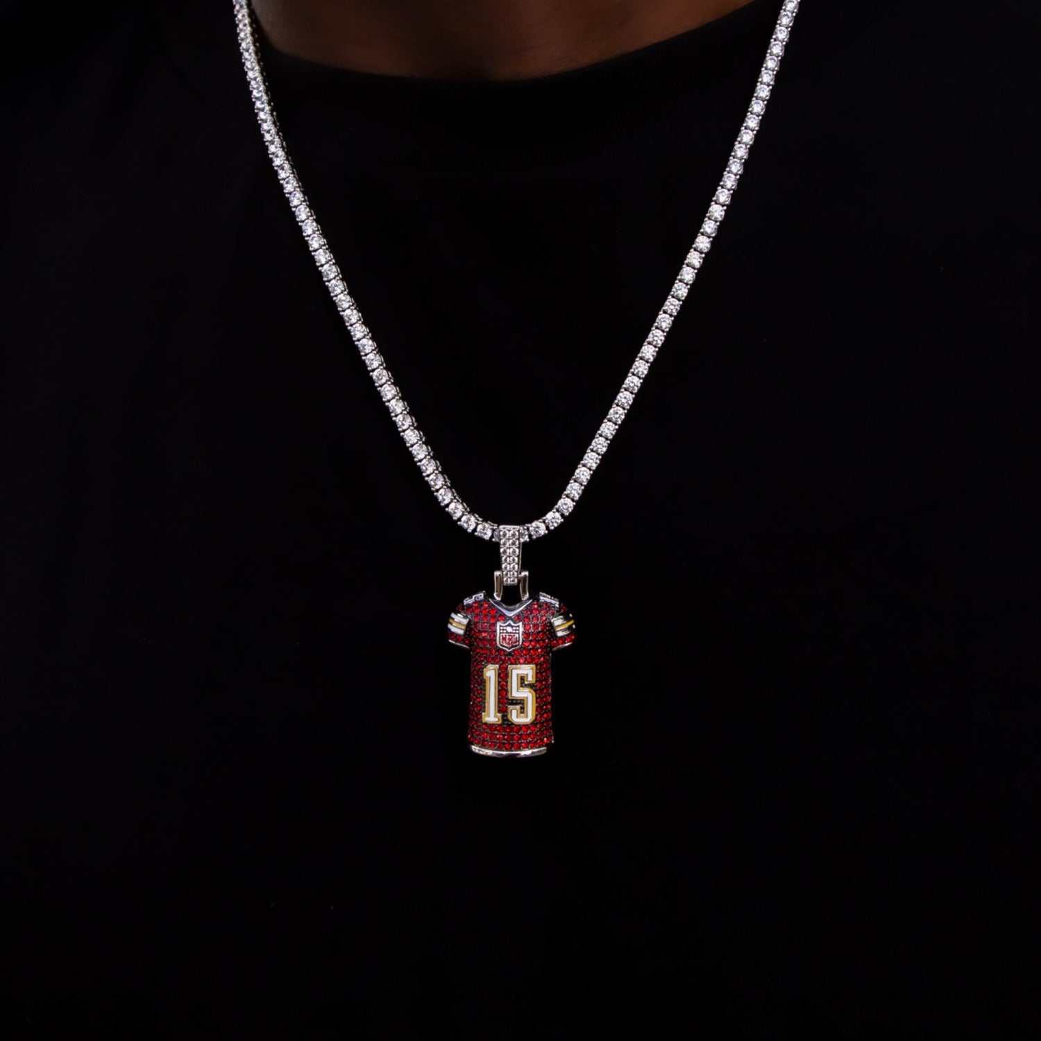 Kansas City Chiefs Patrick Mahomes Jersey Pendant