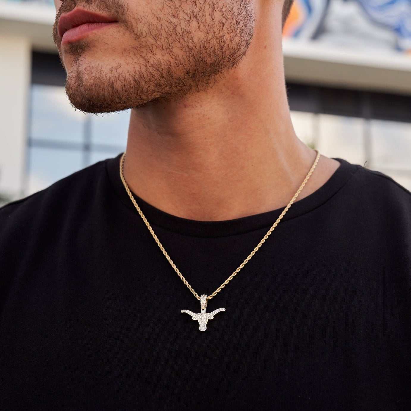 Texas Longhorns Official NCAA Micro Logo Pendant