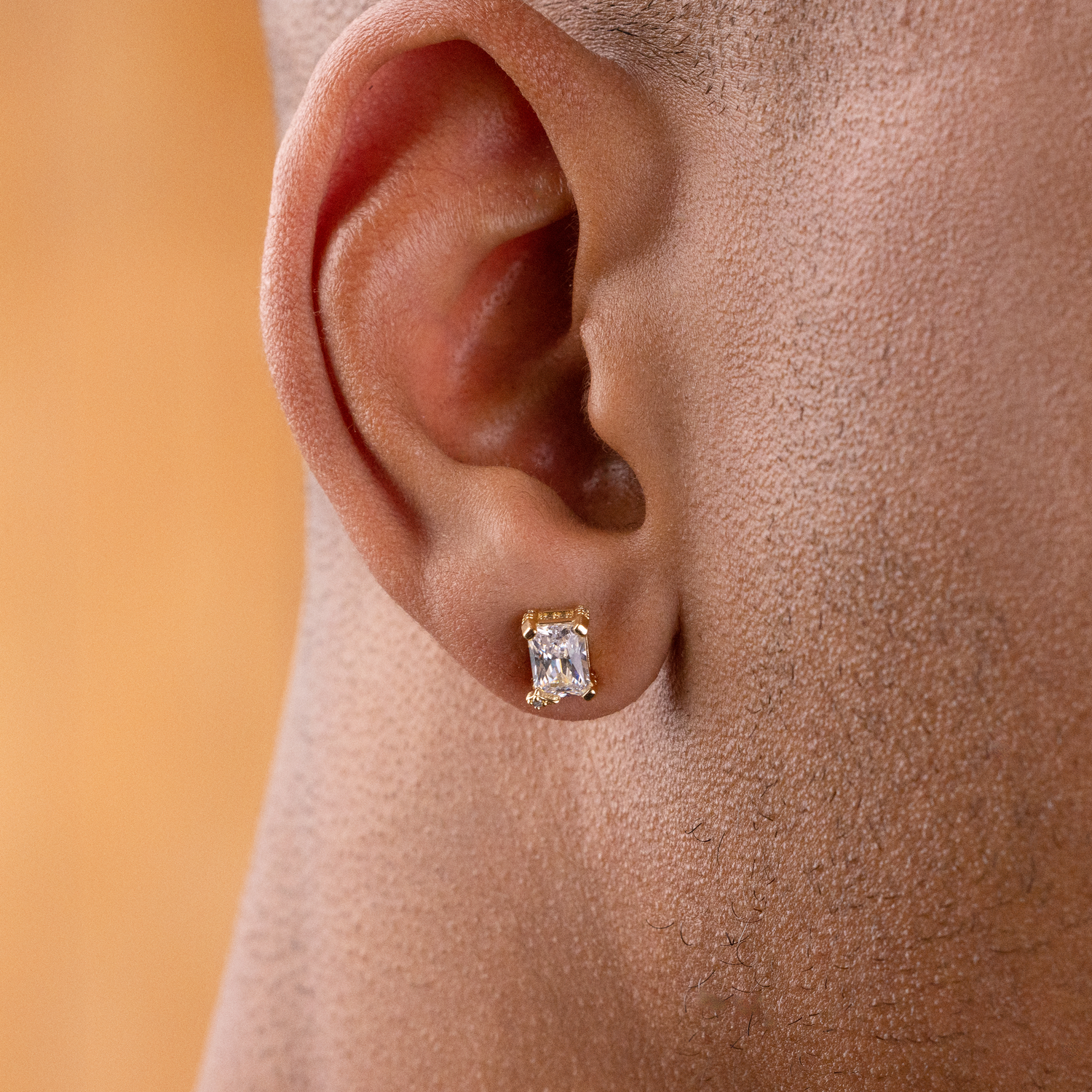 Gemstone Stud Earrings