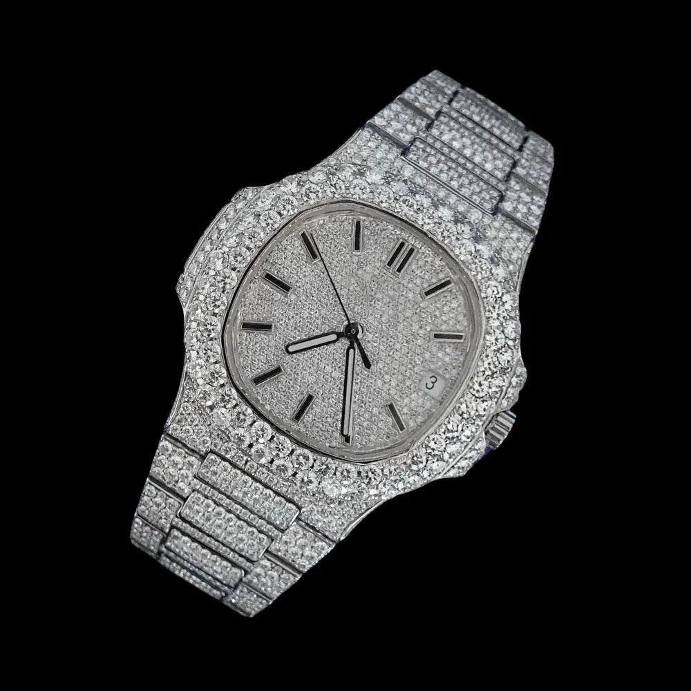 36MM Fully Iced Squircle Watch Era® 316