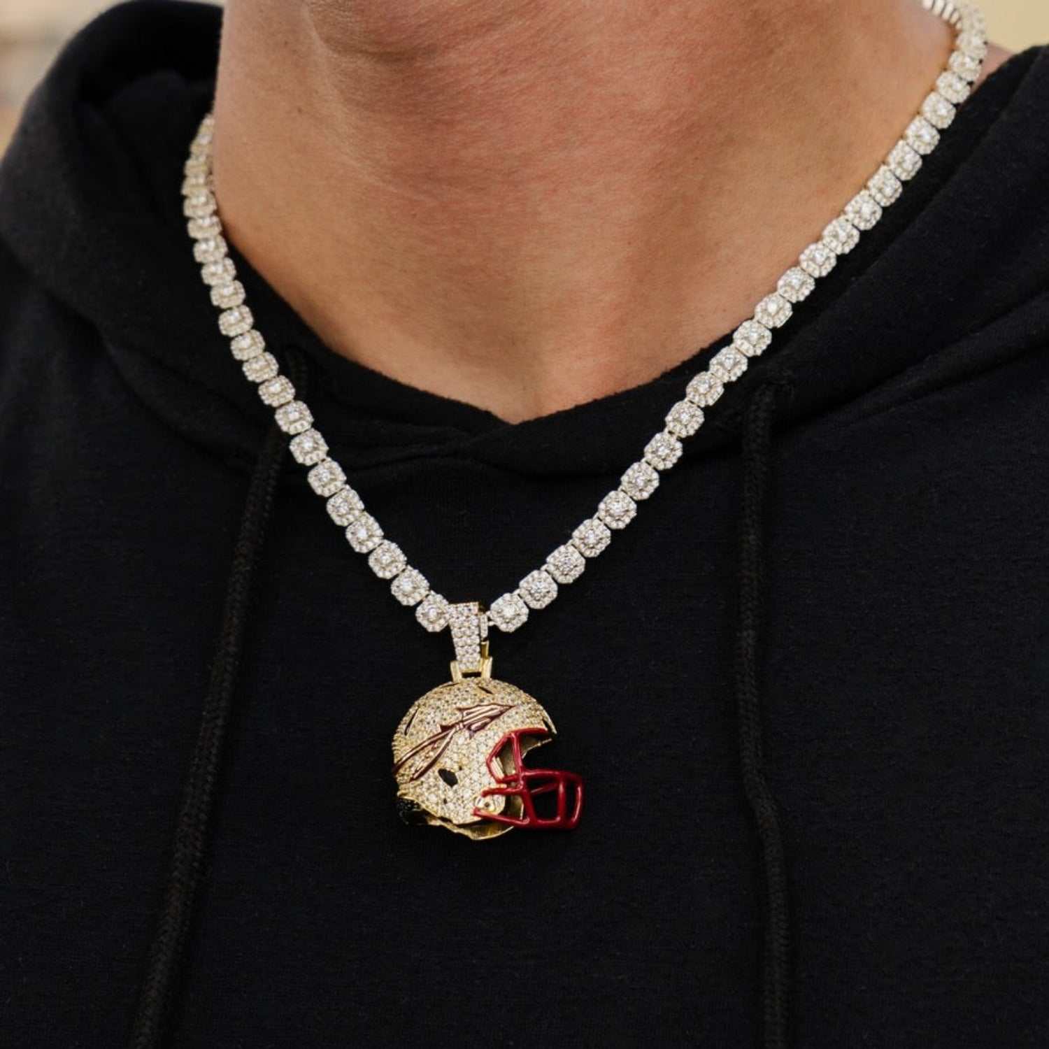 Florida State Official NCAA Football Helmet Pendant