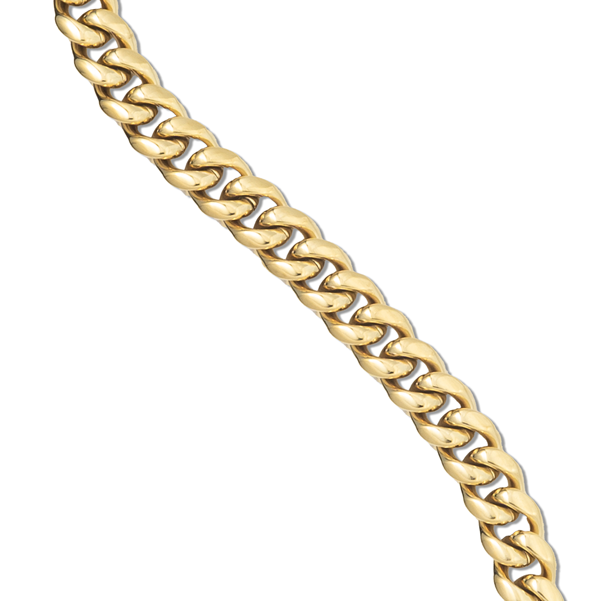 Miami Cuban Link Chain in Yellow Gold - 8mm