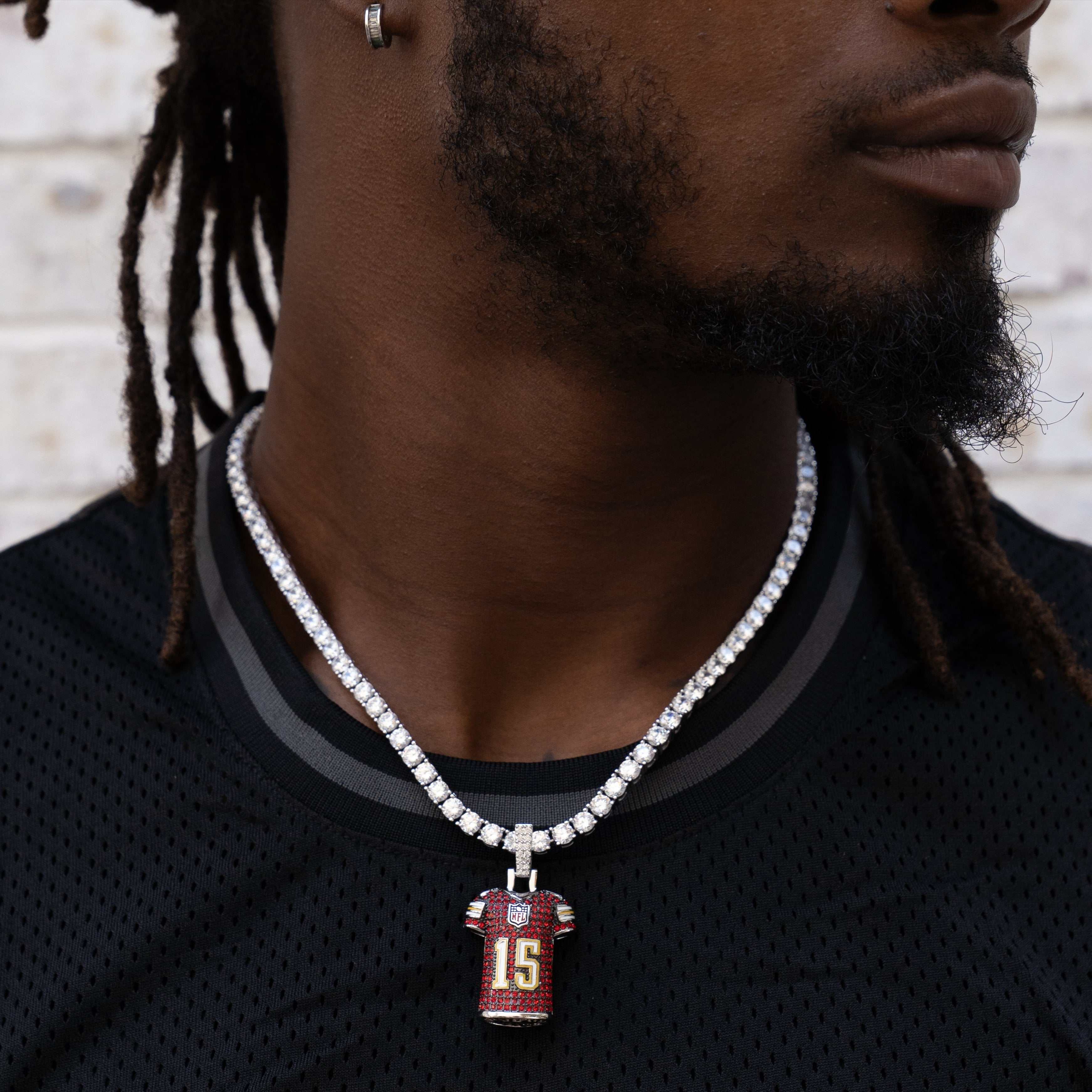 Kansas City Chiefs Patrick Mahomes Jersey Pendant
