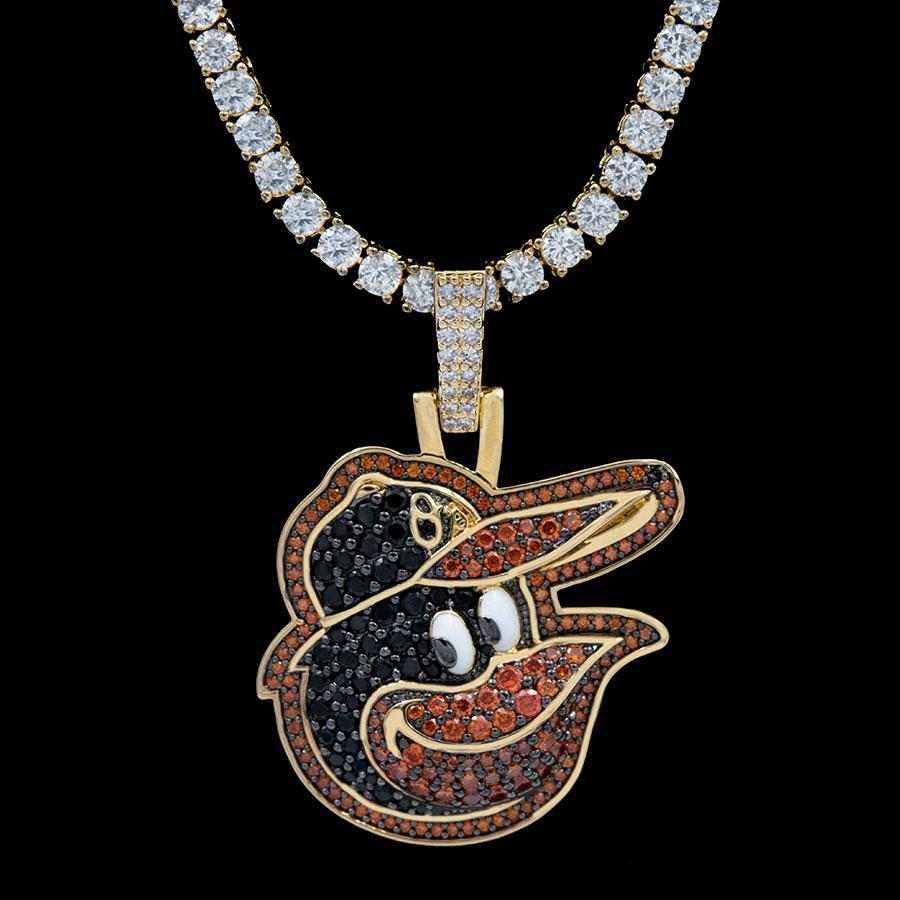 Baltimore Orioles Official MLB Logo Pendant