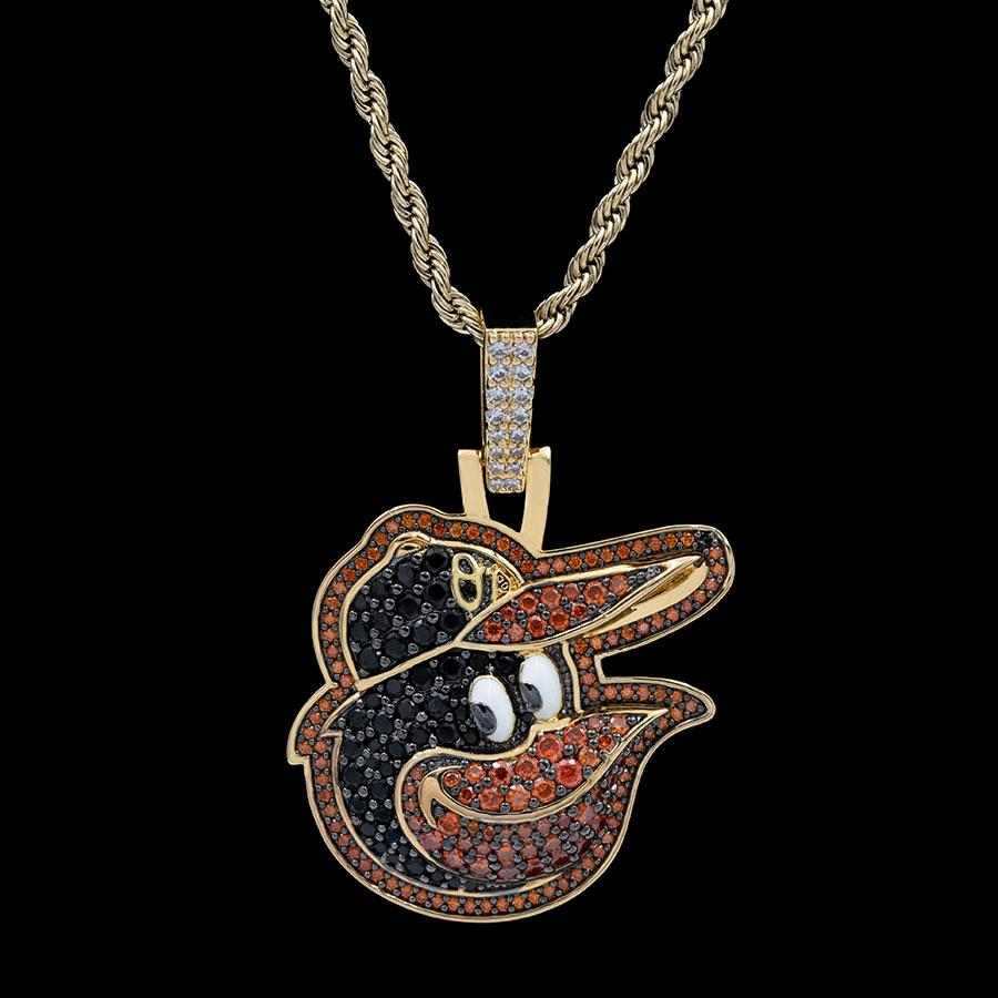 Baltimore Orioles Official MLB Logo Pendant