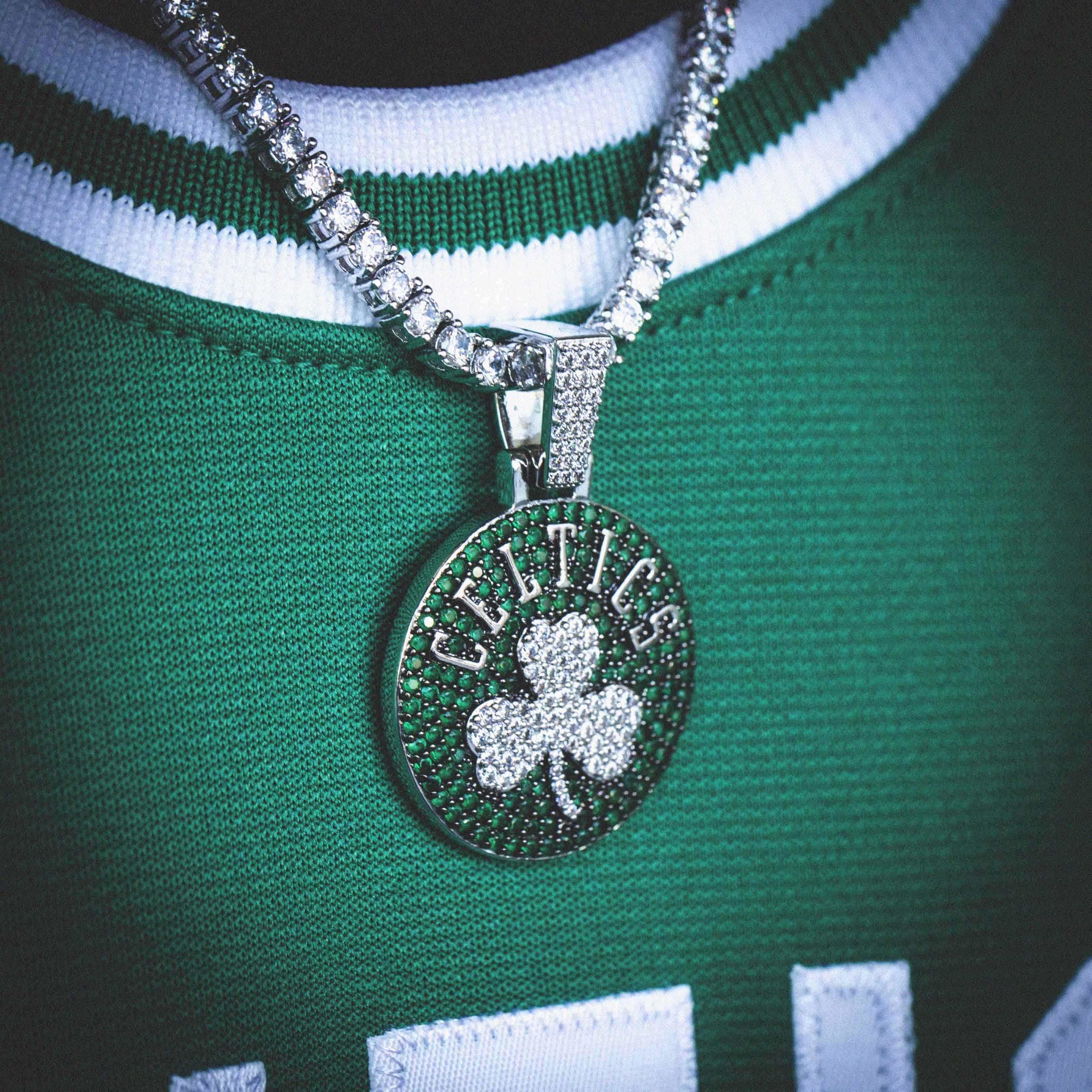 Boston Celtics Official NBA Logo Pendant