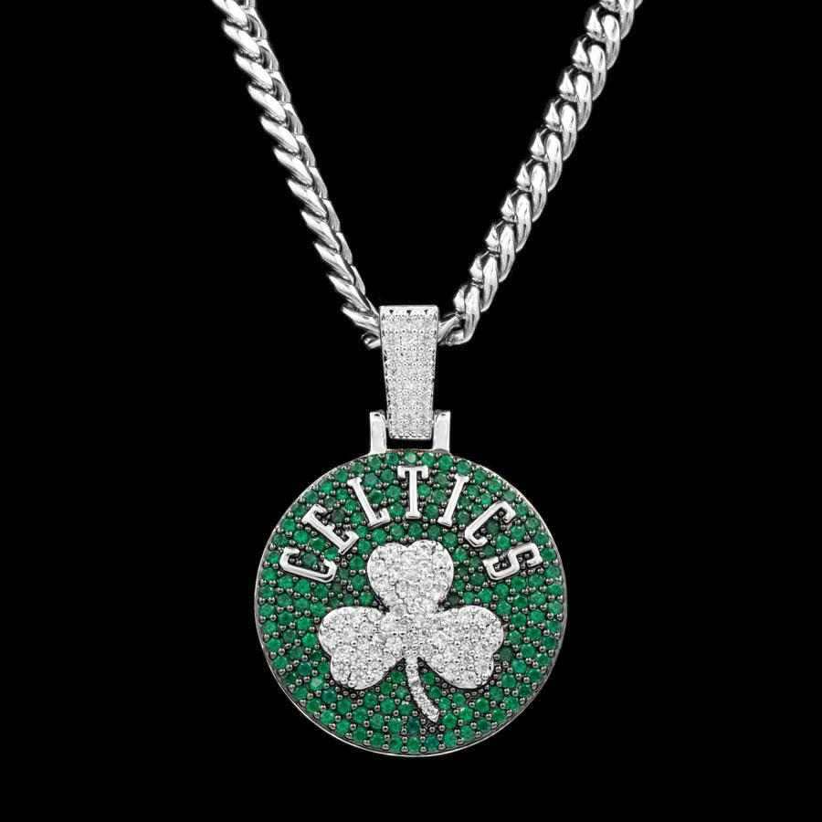 Boston Celtics Official NBA Logo Pendant