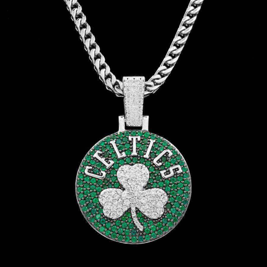 Boston Celtics Official NBA Logo Pendant