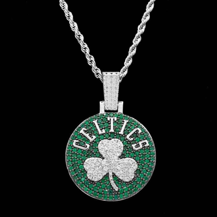 Boston Celtics Official NBA Logo Pendant