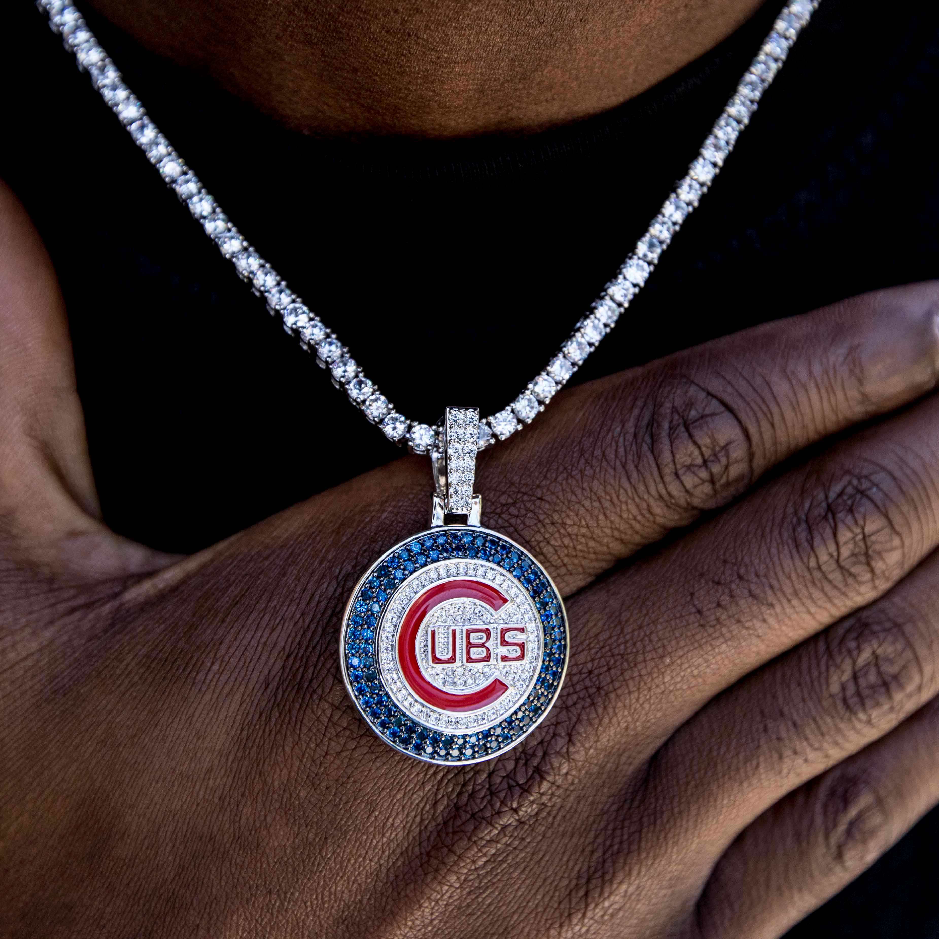Chicago Cubs Official MLB Logo Pendant