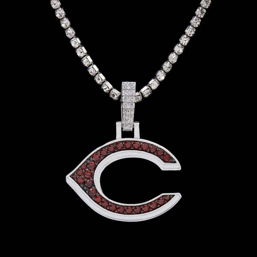 Cincinnati Reds Official MLB Logo Pendant