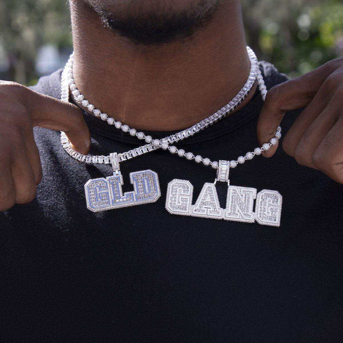 Custom Name Plate University Font