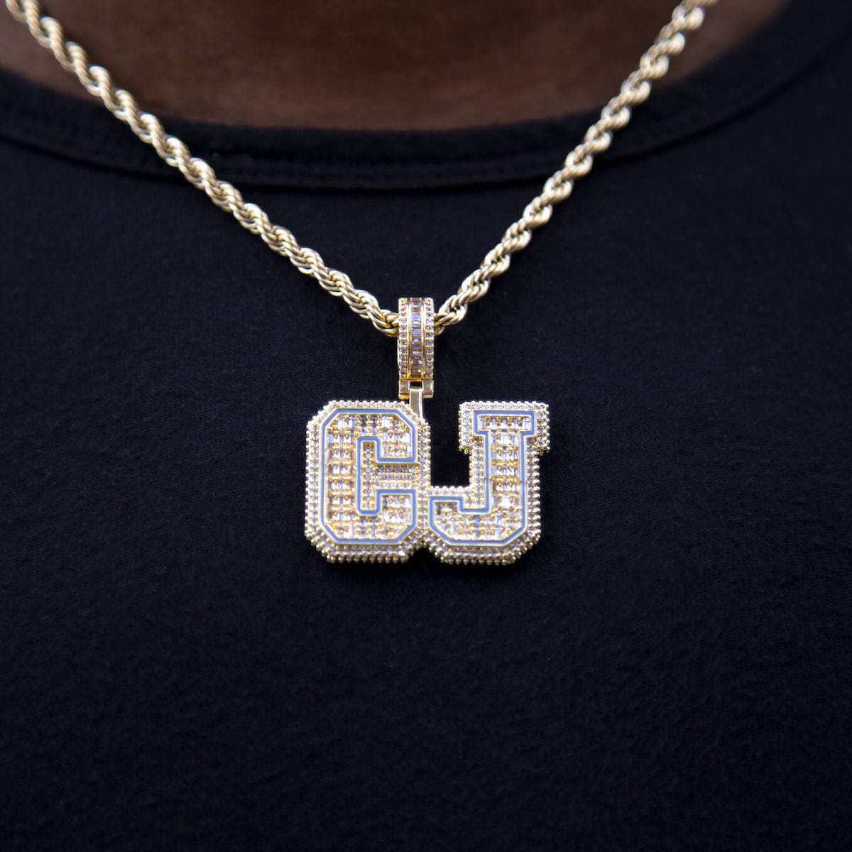 Custom Name Plate University Font