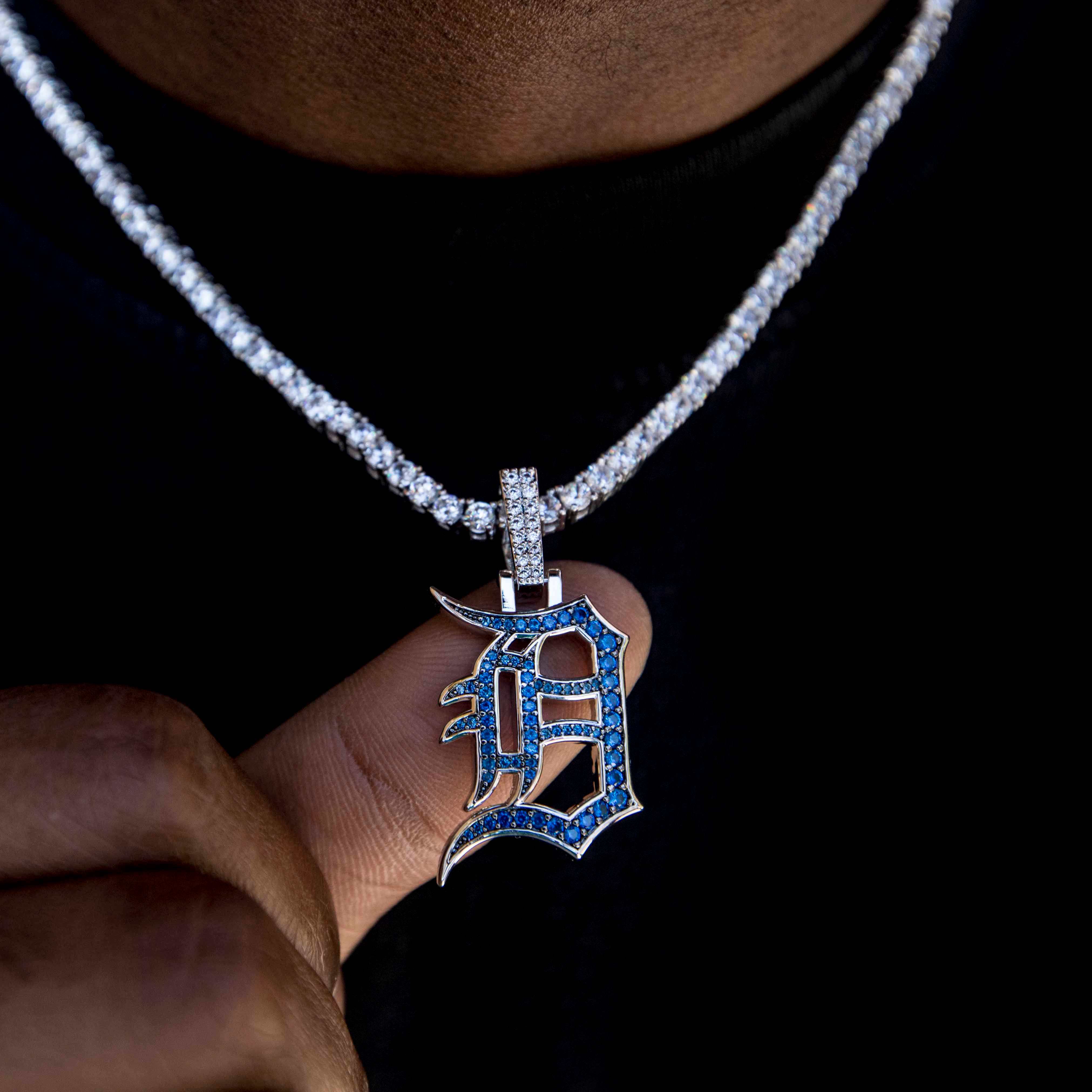 Detroit Tigers Official MLB Logo Pendant