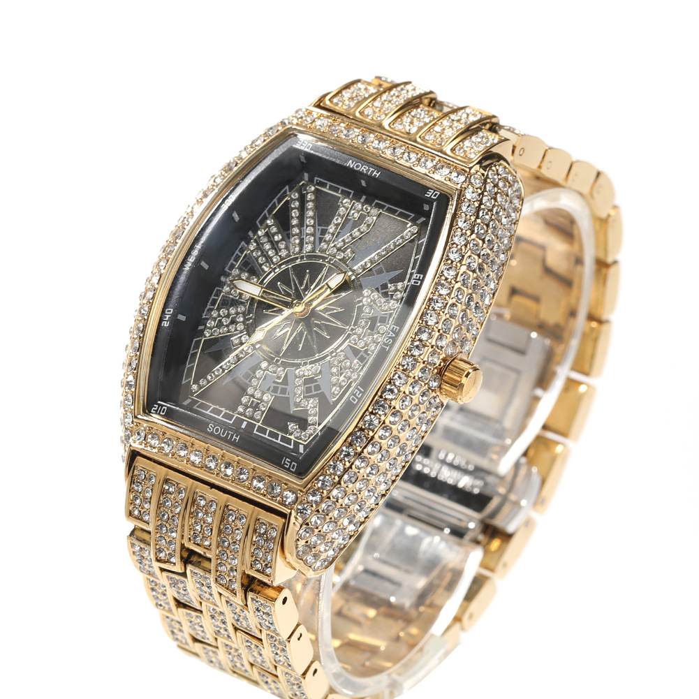 Diamond-Encrusted Gypsophila Fashion Ice Watch