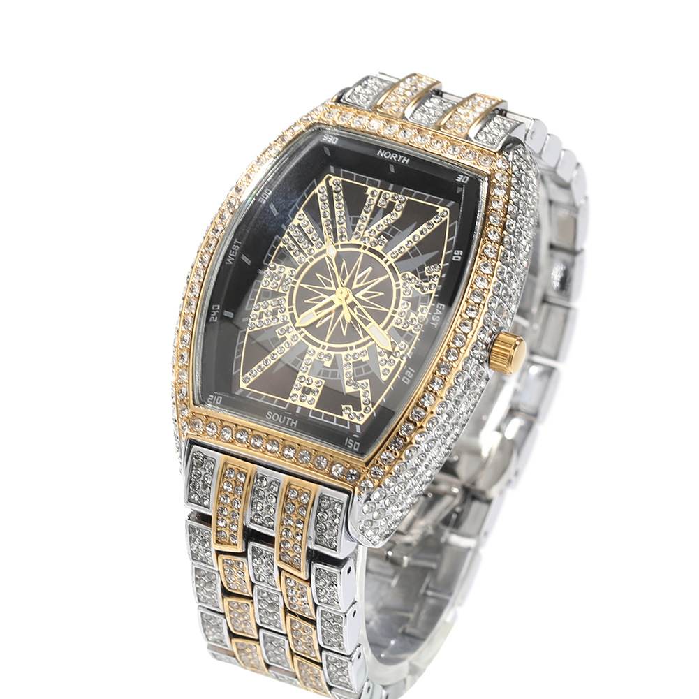 Diamond-Encrusted Gypsophila Fashion Ice Watch