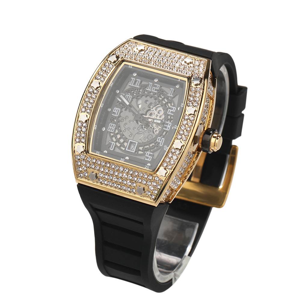 Diamond-Encrusted Multifunctional Personalized Sports Watch