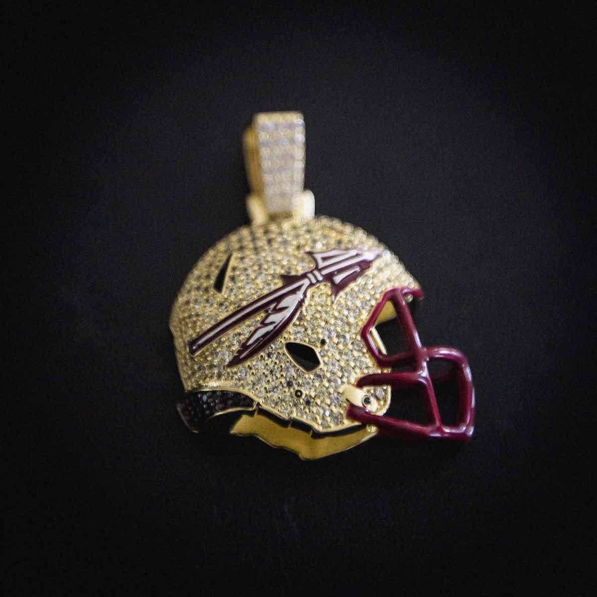 Florida State Official NCAA Football Helmet Pendant
