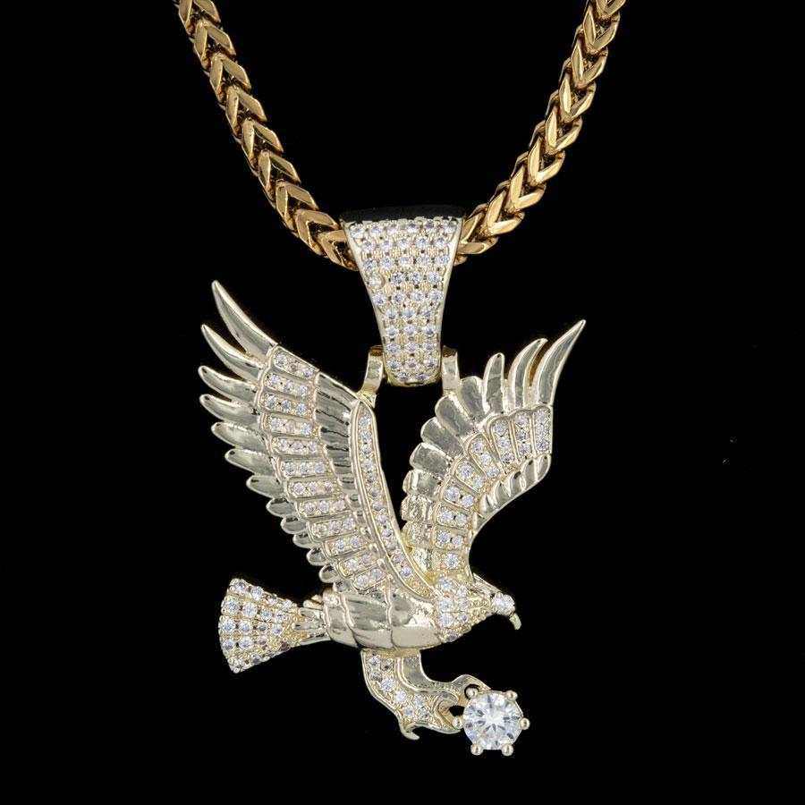 GLD Eagle Pendant