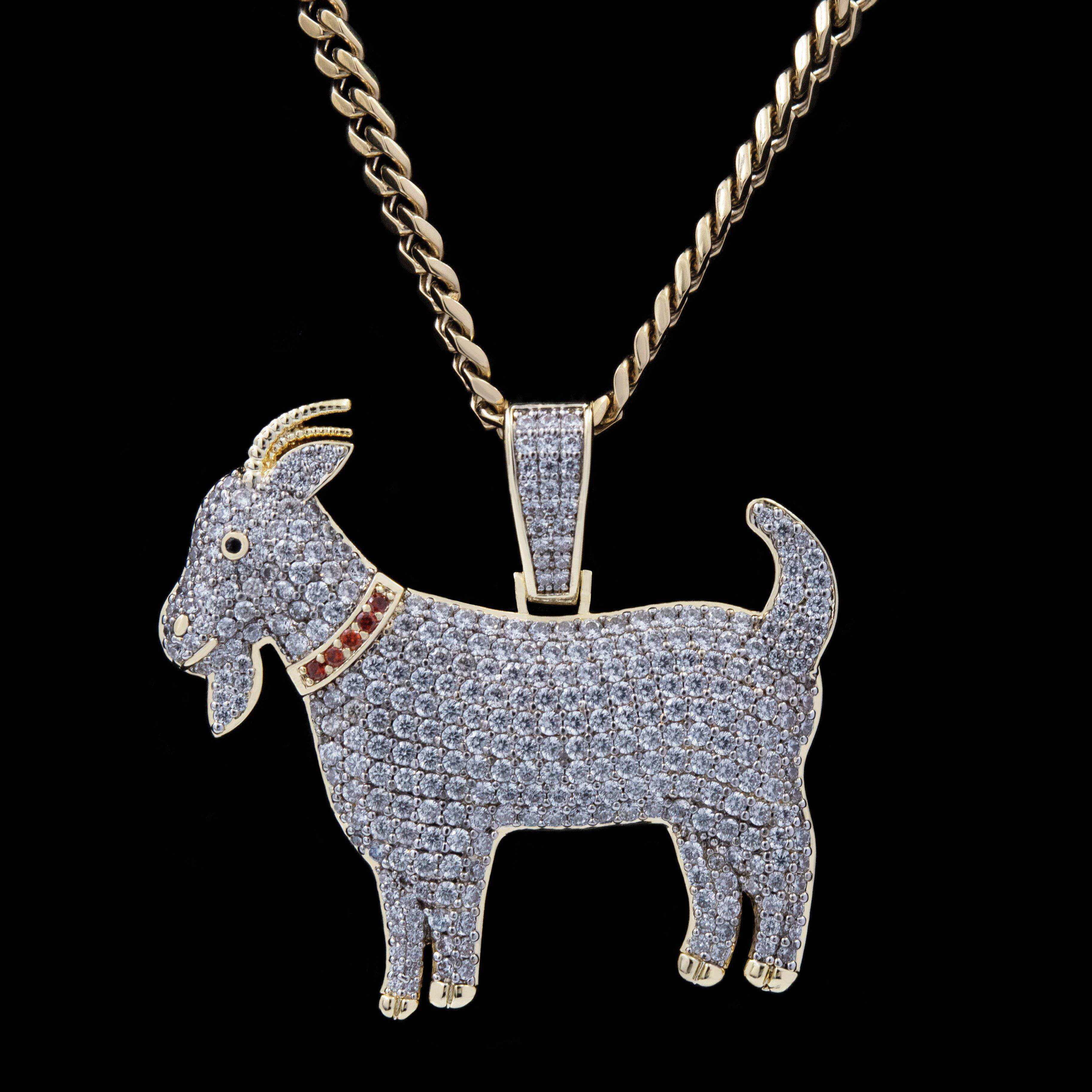 GOAT Pendant in Yellow Gold