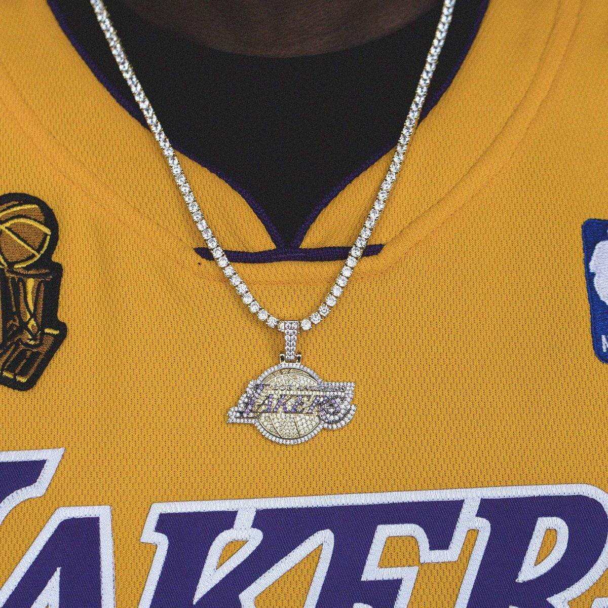 Los Angeles Lakers Official NBA Logo Pendant