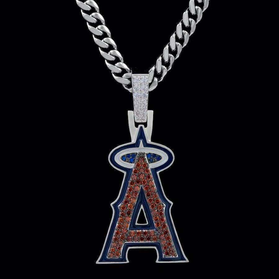 Los Angeles Angels Official MLB Logo Pendant