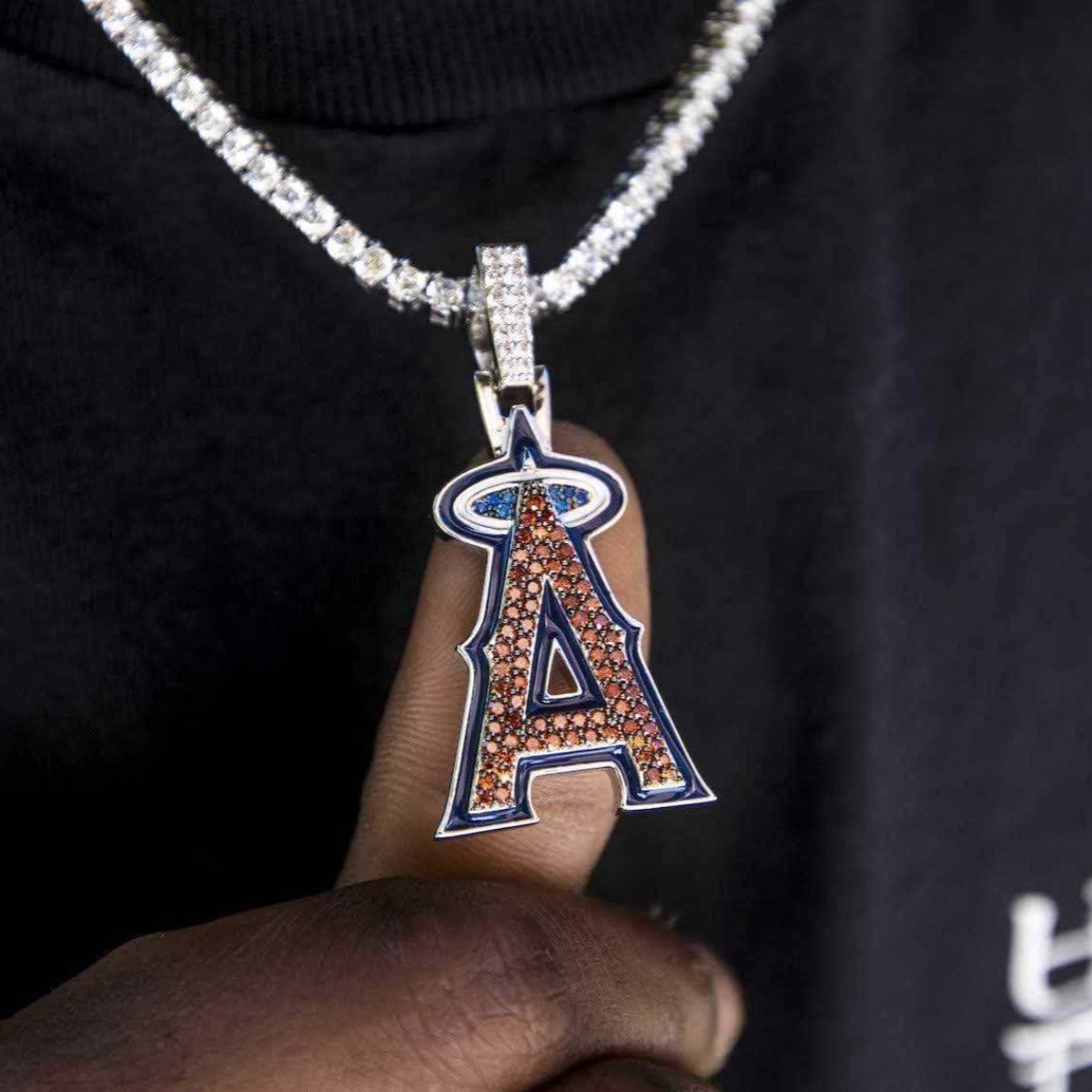 Los Angeles Angels Official MLB Logo Pendant