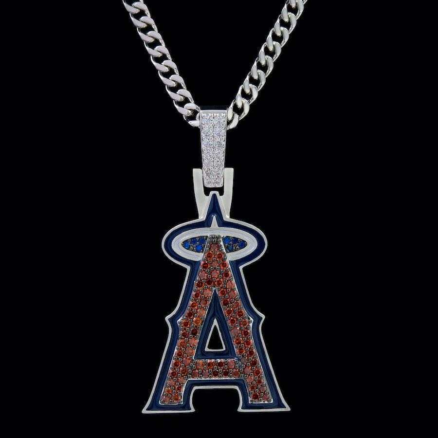 Los Angeles Angels Official MLB Logo Pendant