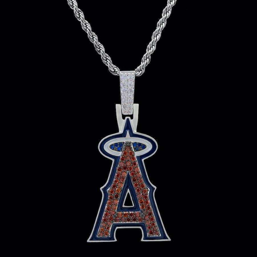 Los Angeles Angels Official MLB Logo Pendant