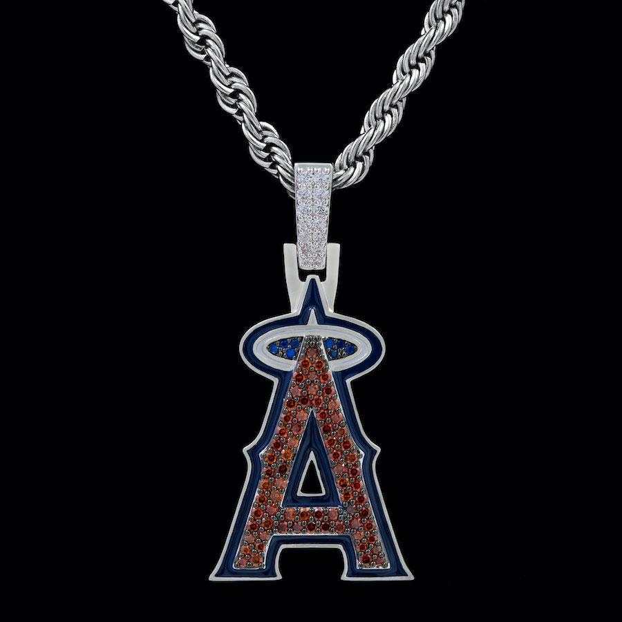 Los Angeles Angels Official MLB Logo Pendant