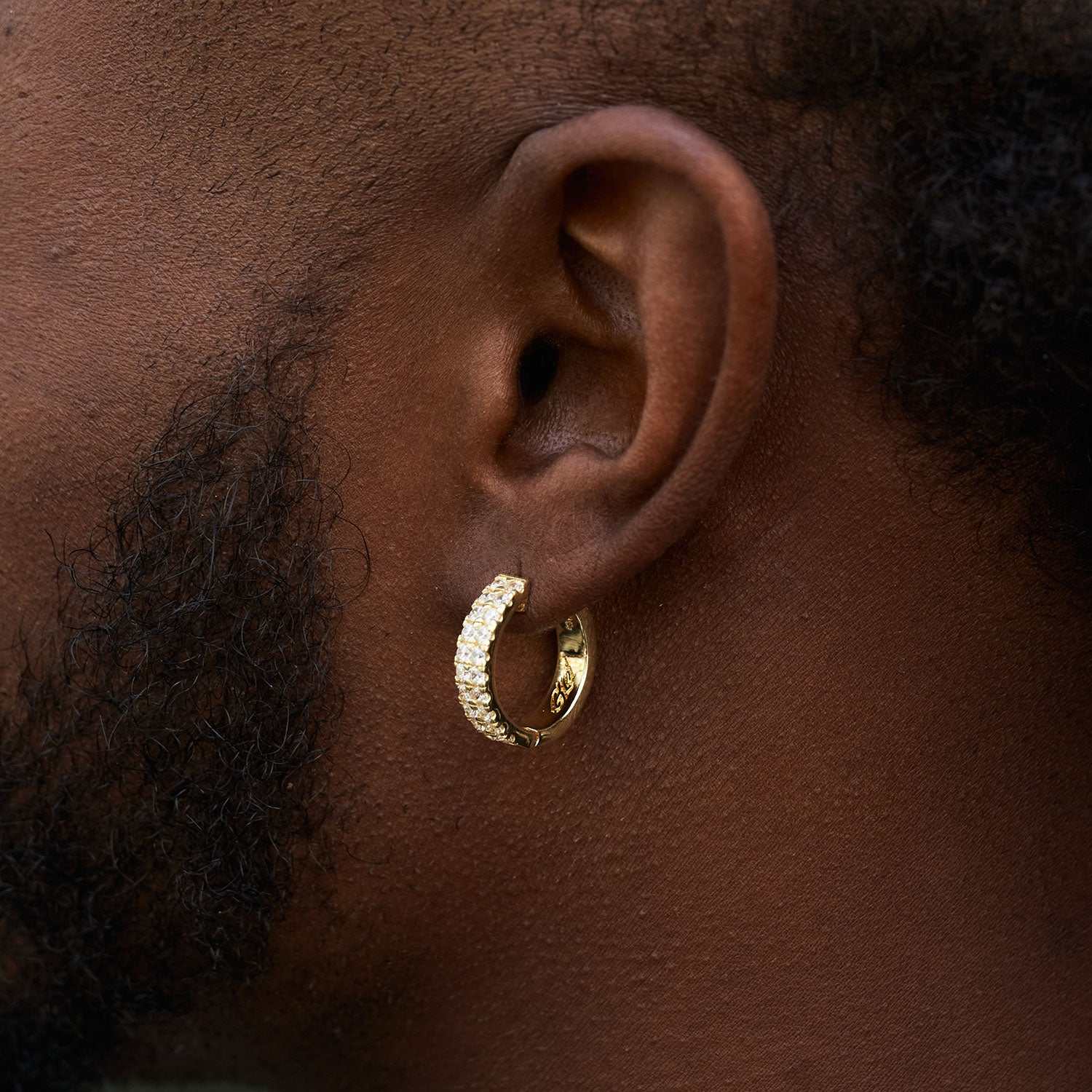 Double Row Hoop Earrings