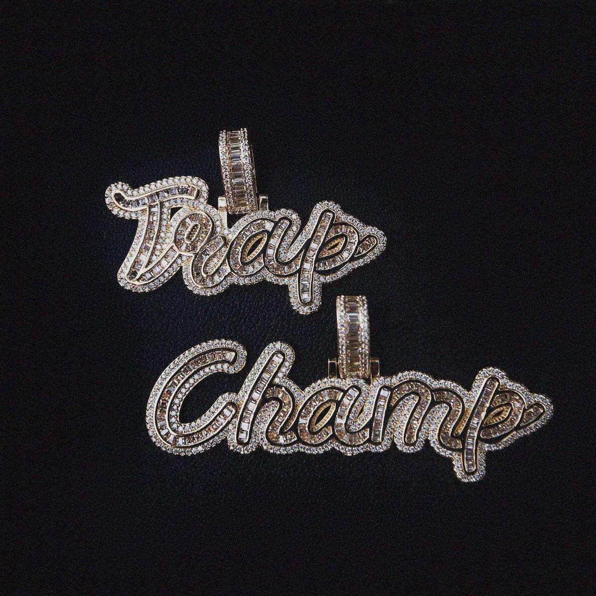 Multi-Layer Name Plate Baguette Custom Font