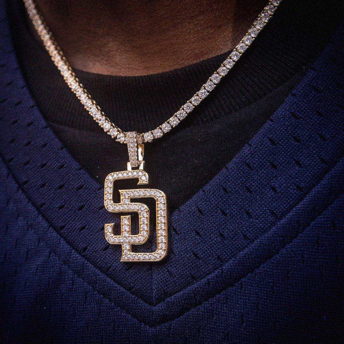 San Diego Padres Official MLB Logo Pendant