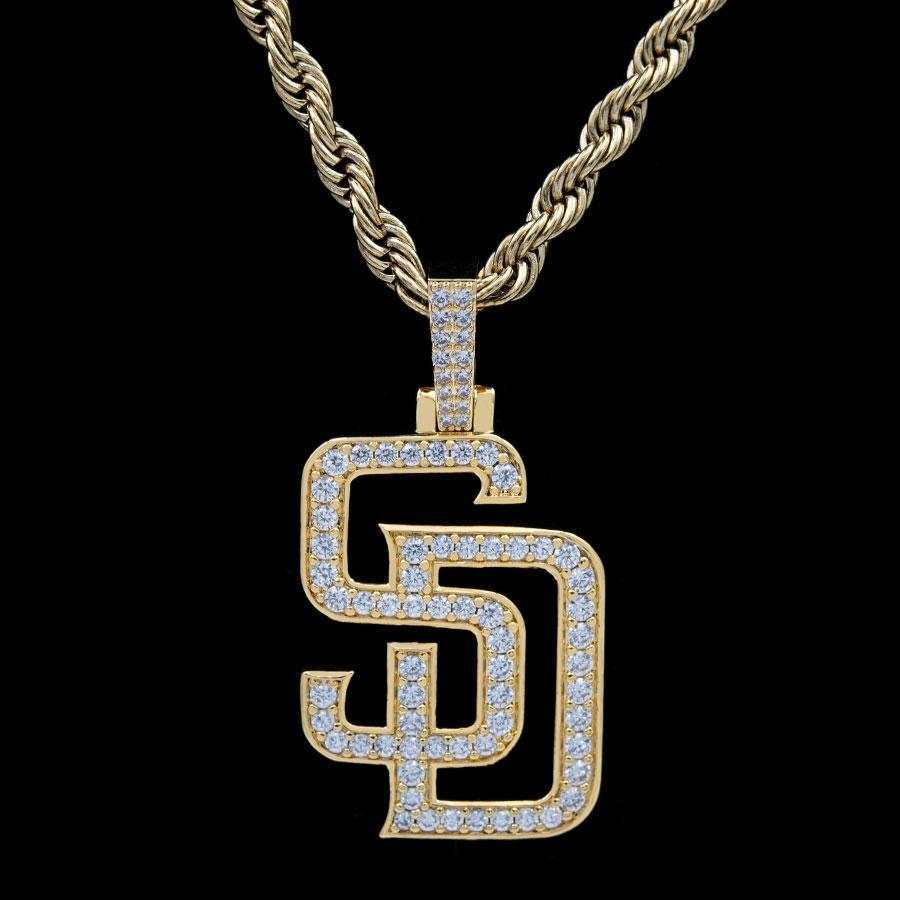 San Diego Padres Official MLB Logo Pendant