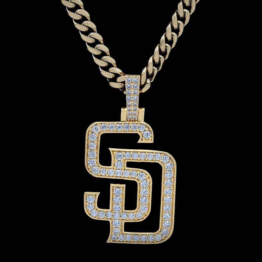 San Diego Padres Official MLB Logo Pendant