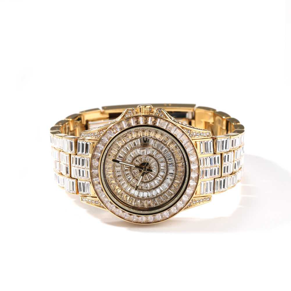 Stylish Diamond Bling-Bling Ice Watch