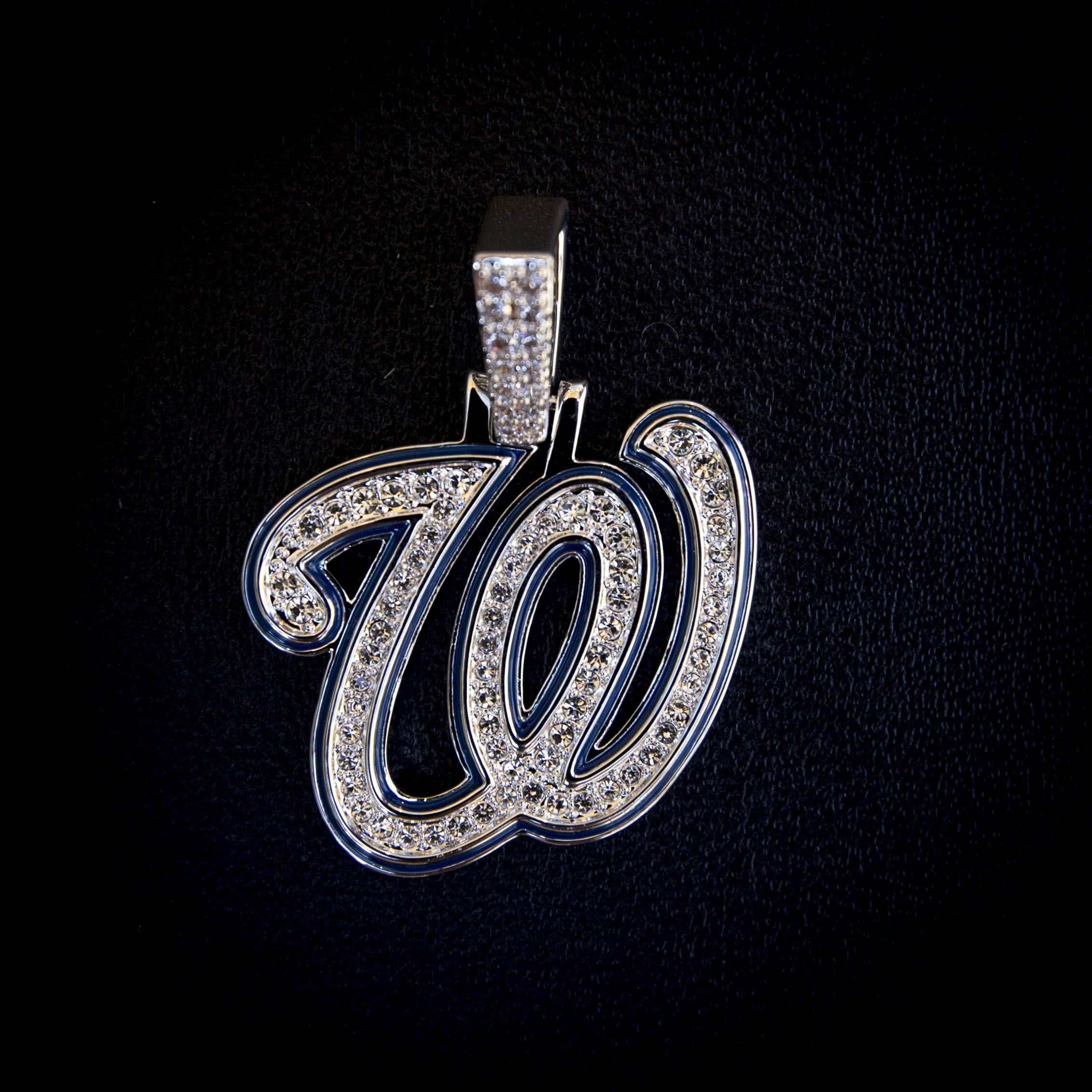 Washington Nationals Official MLB Logo Pendant
